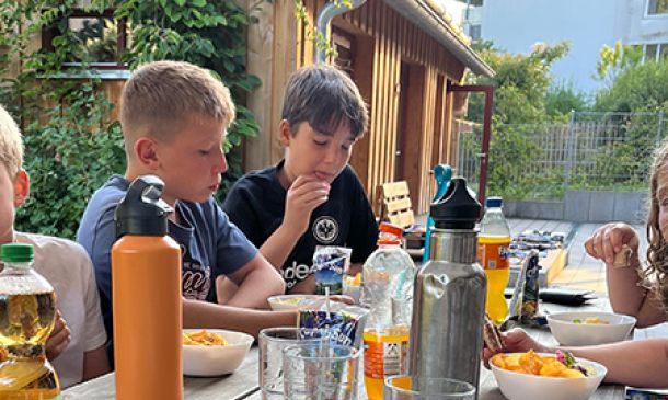 Übernachtung Abschluss Vierte Klasse Übergang